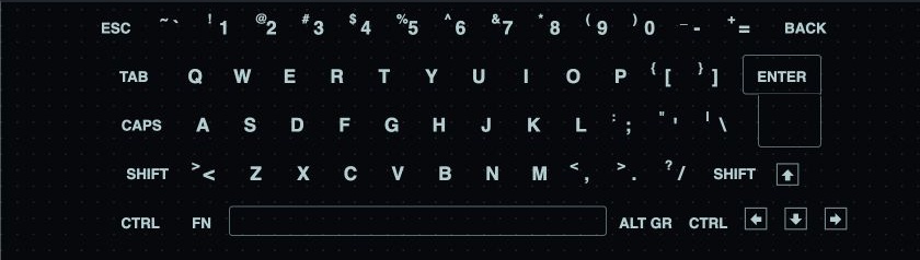 Original eDEX-UI keyboard integrated into FFui